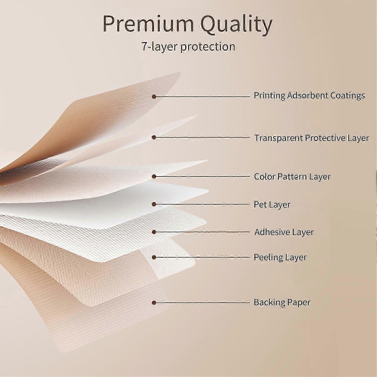 Thermal Transfer Cable Label Skicker Pet Paper For B18 Label Printer Barcode Price Size Name Blank Labels Waterproof Tear Resistant 14x120mm 55sheets/