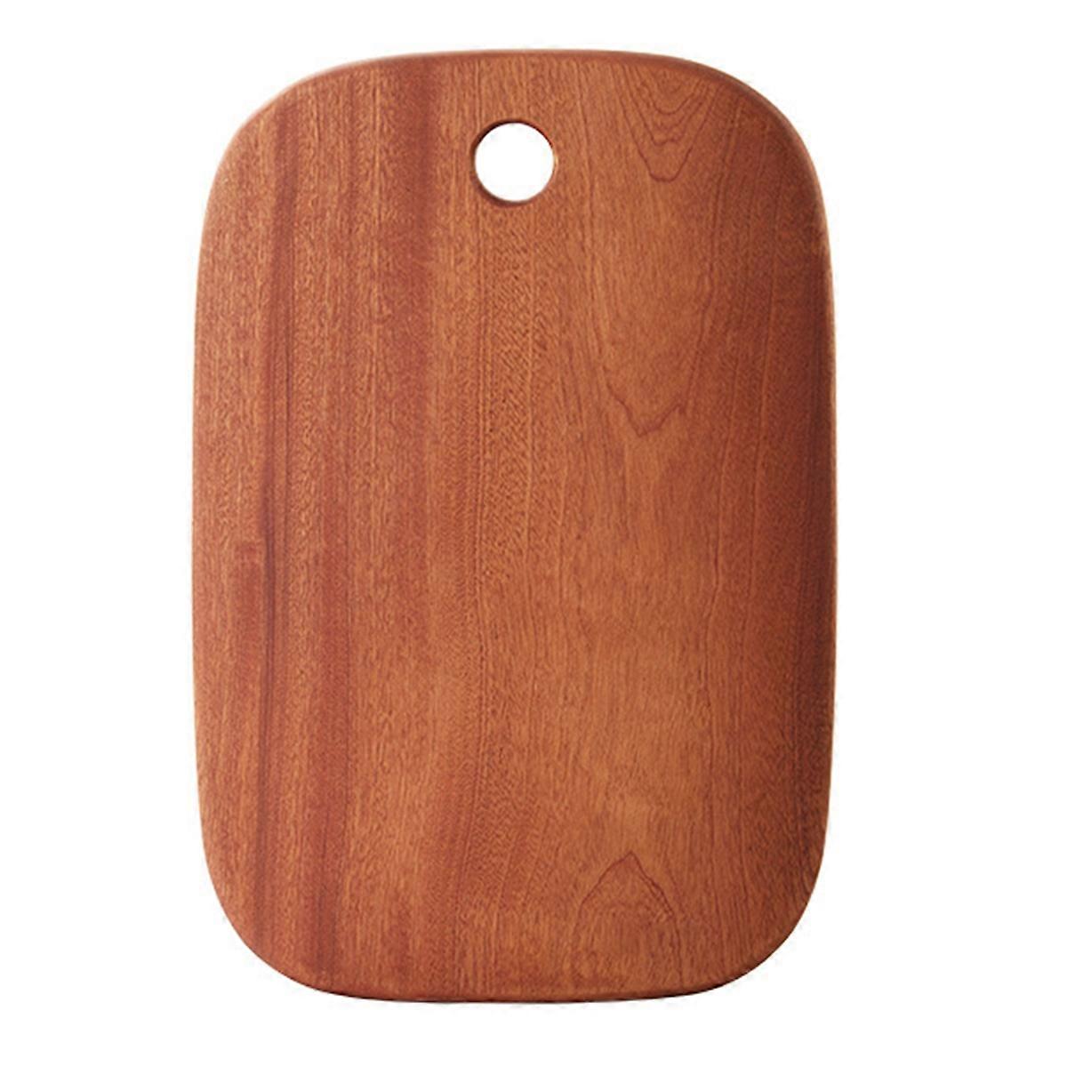 Oval Cutting Board Solid Wood Steak Bread Board Fruit Cutting Board Household Cutting Board B