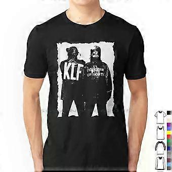 De Klf T Shirt De Klf Bill Drummond Jimmy Cauty De Gerechtvaardigde Ouden van Mu Mu De Witte Laatste Trein naar TTS10