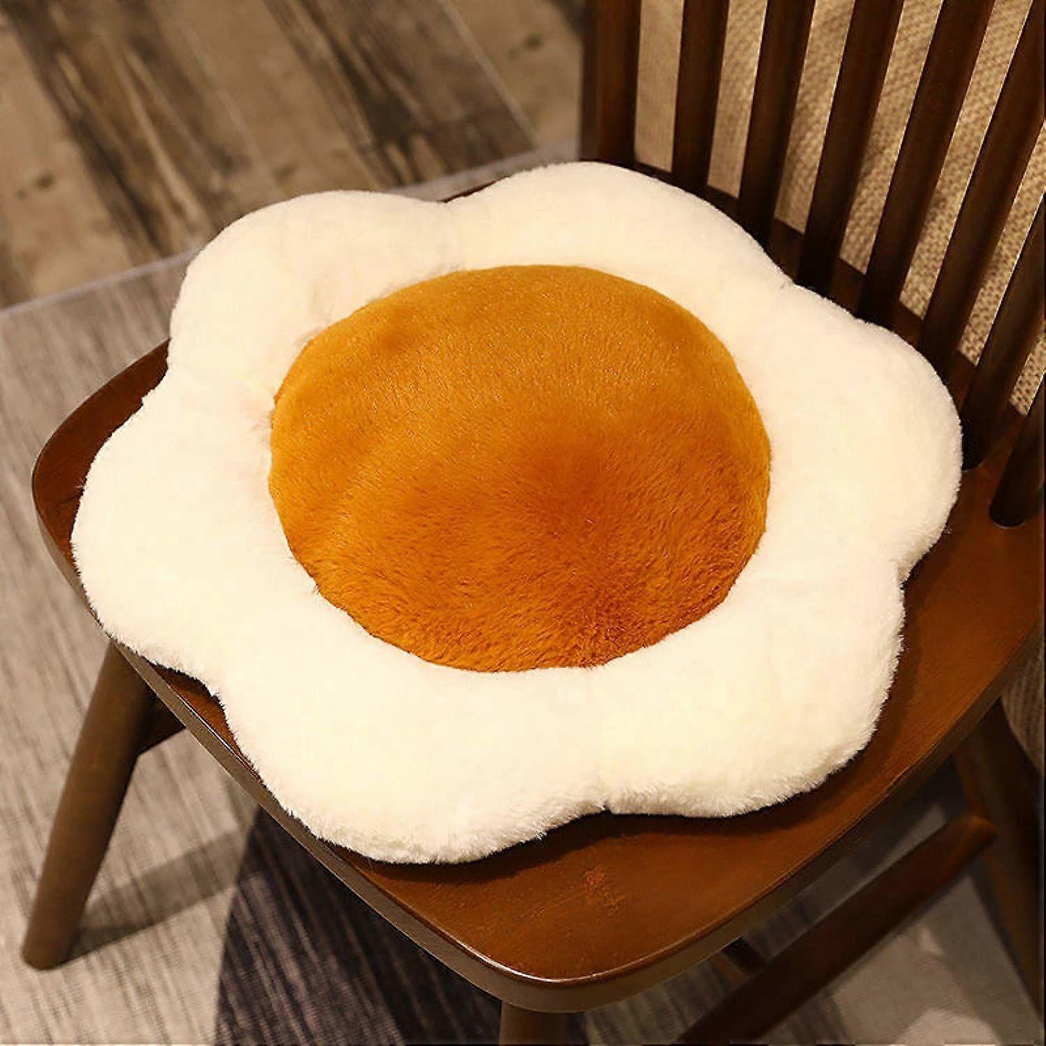 Eggblomstpute Blomsterpute for posjert egg Hjemmesofa Flytende vindu Avtakbar og vaskbar pute Slapper av komfortabel pute 06