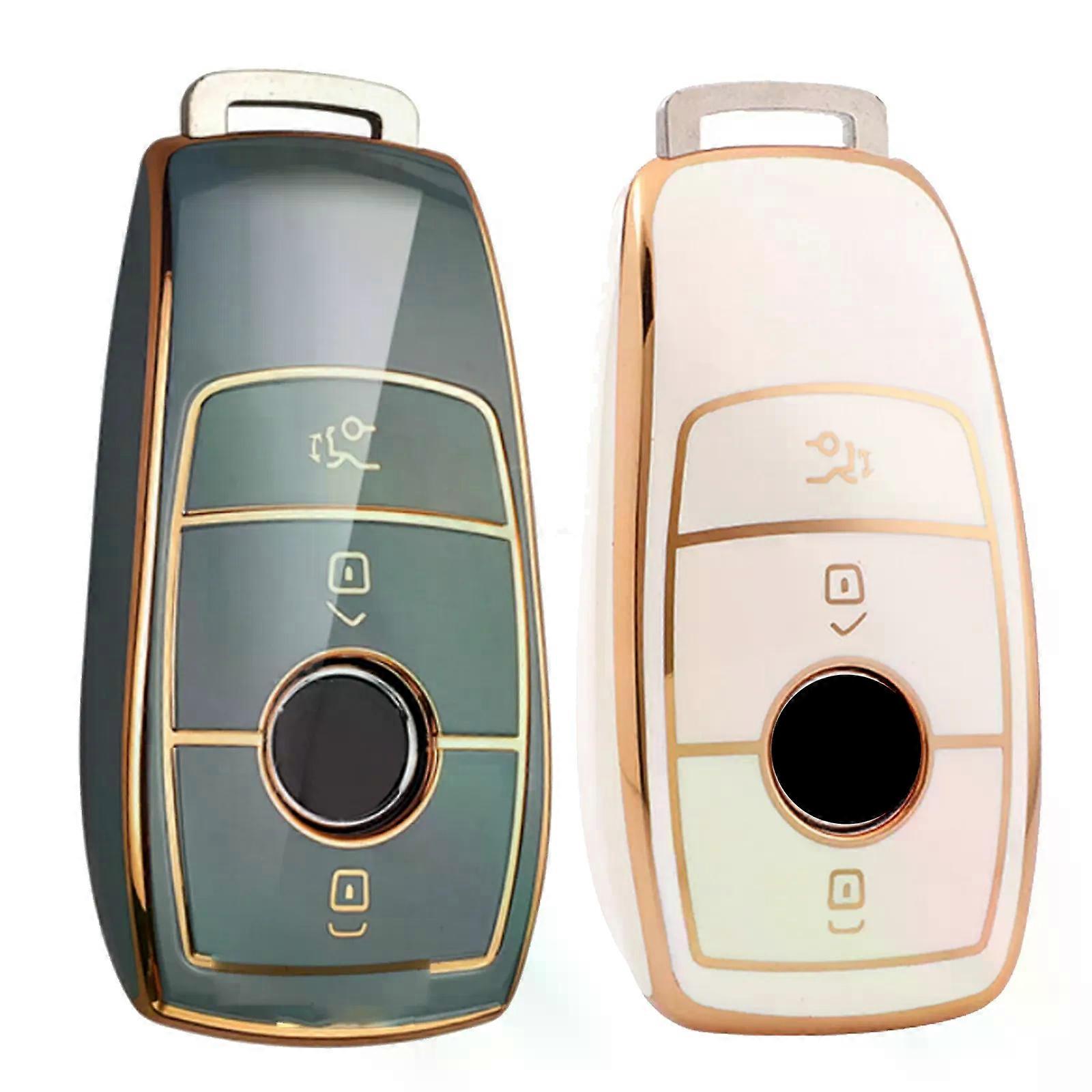 TPU Car Remote Key Cover Case Shell Fob For 2017 E Class W213 E200 E260 E300 E320 2018 S class GLS GLA Accessories MXP