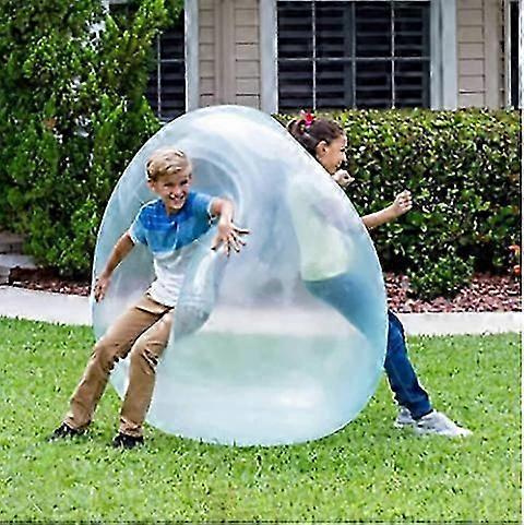 لعبة كرة الفقاعة للأطفال الكبار ، كرة مائية قابلة للنفخ متعة الصيف شاطئ حديقة الكرة لينة المطاط الكرة في الهواء الطلق لعبة هدية