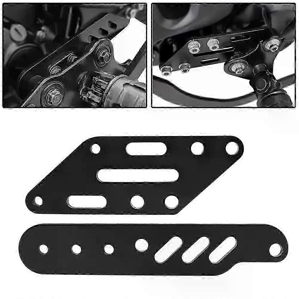 Black Motorcycle Footpegs Back Bracket Forward Support For Kawasaki Vulcan S Vulcan 650 2015-2022 2022 2020 2019