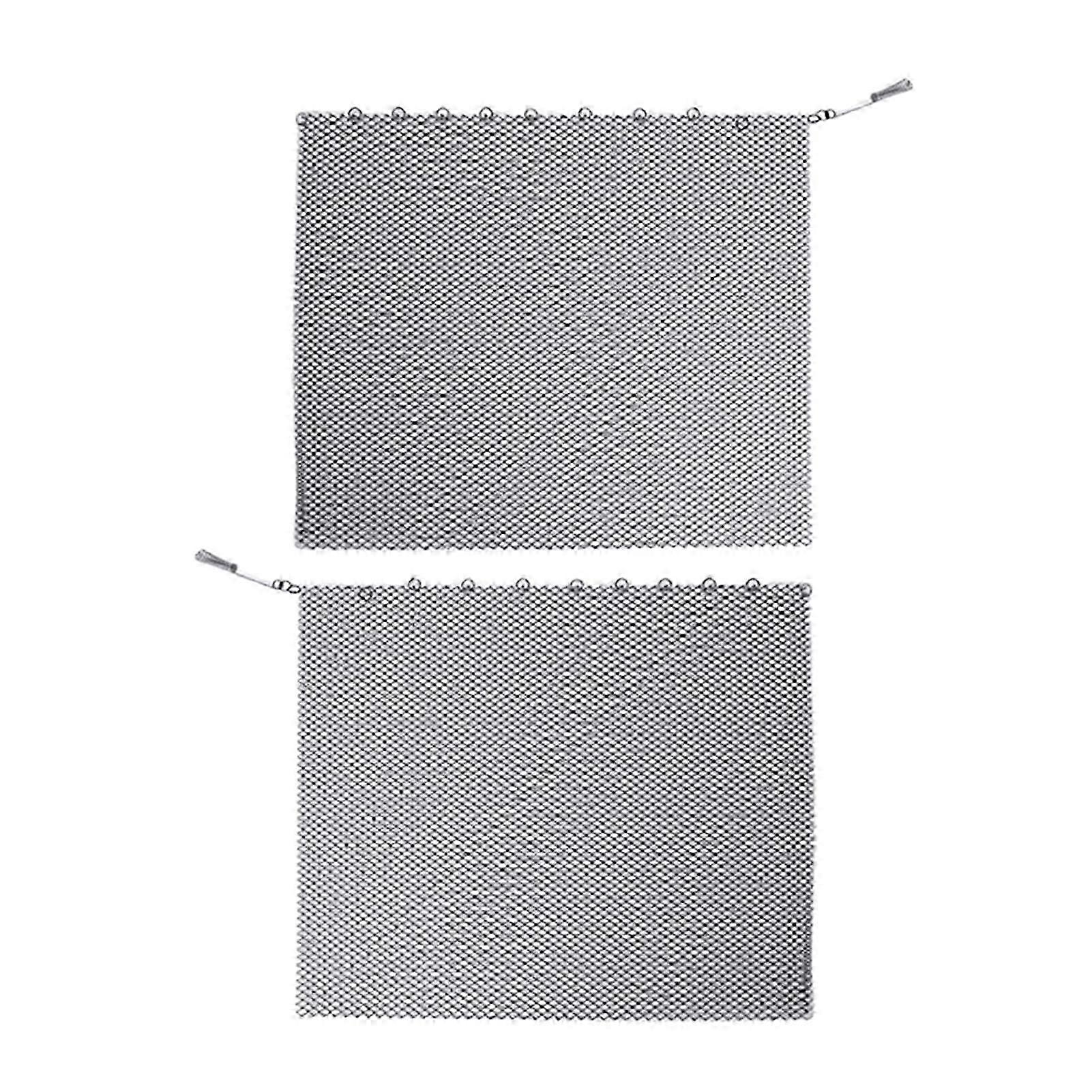 1 Set Fireplace Screen Moisture-resistant Spark Proof Full Coverage Hearth Fireplace Curtain For Living Room