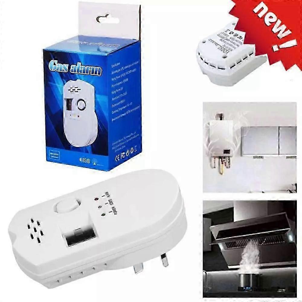 Digital LCD LPG LNG Natural Gas Leak Detector Butane Methane Safe Alarm Sensor