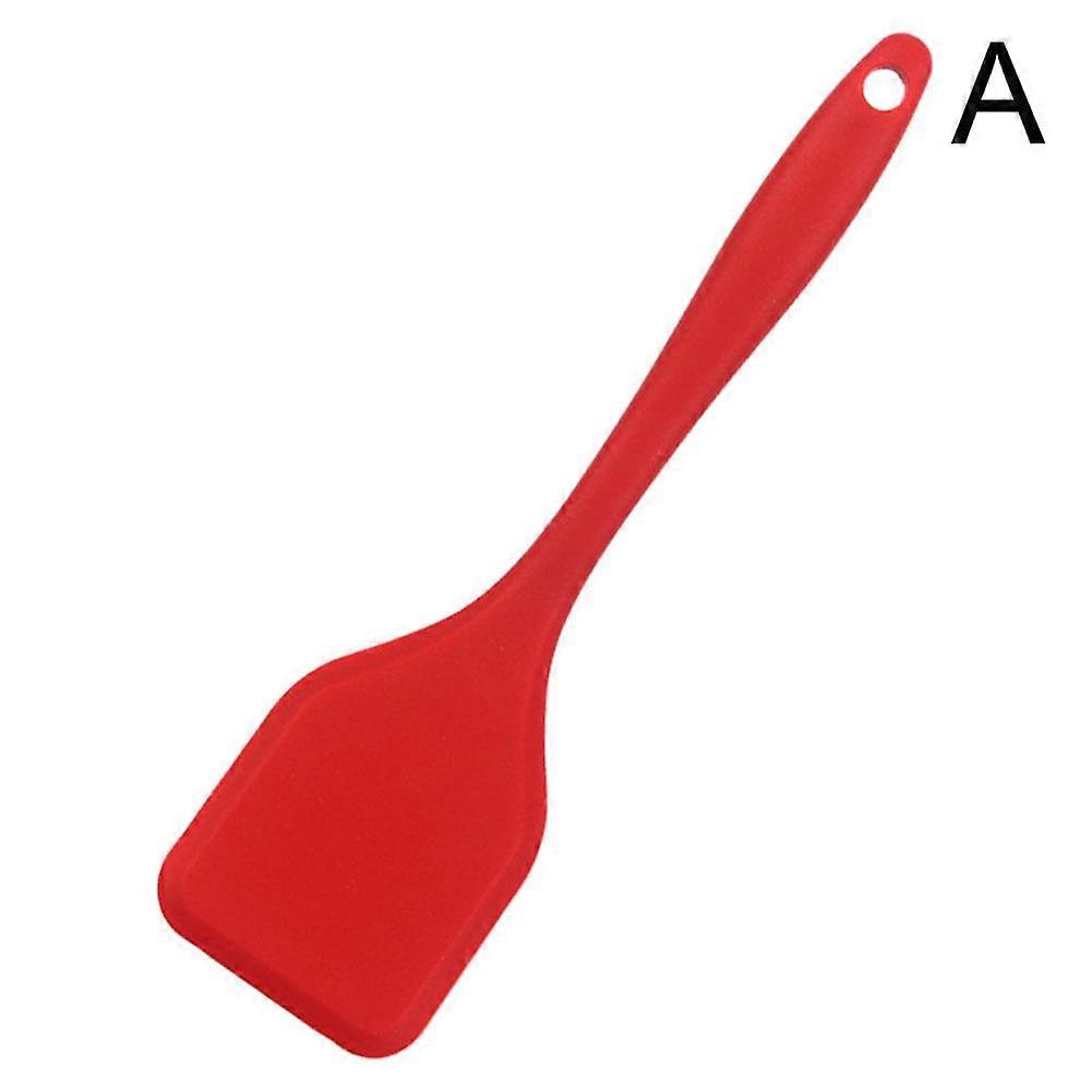Non-stick silikonspatel för matlagning, stekning och omeletter, tät spateldesign