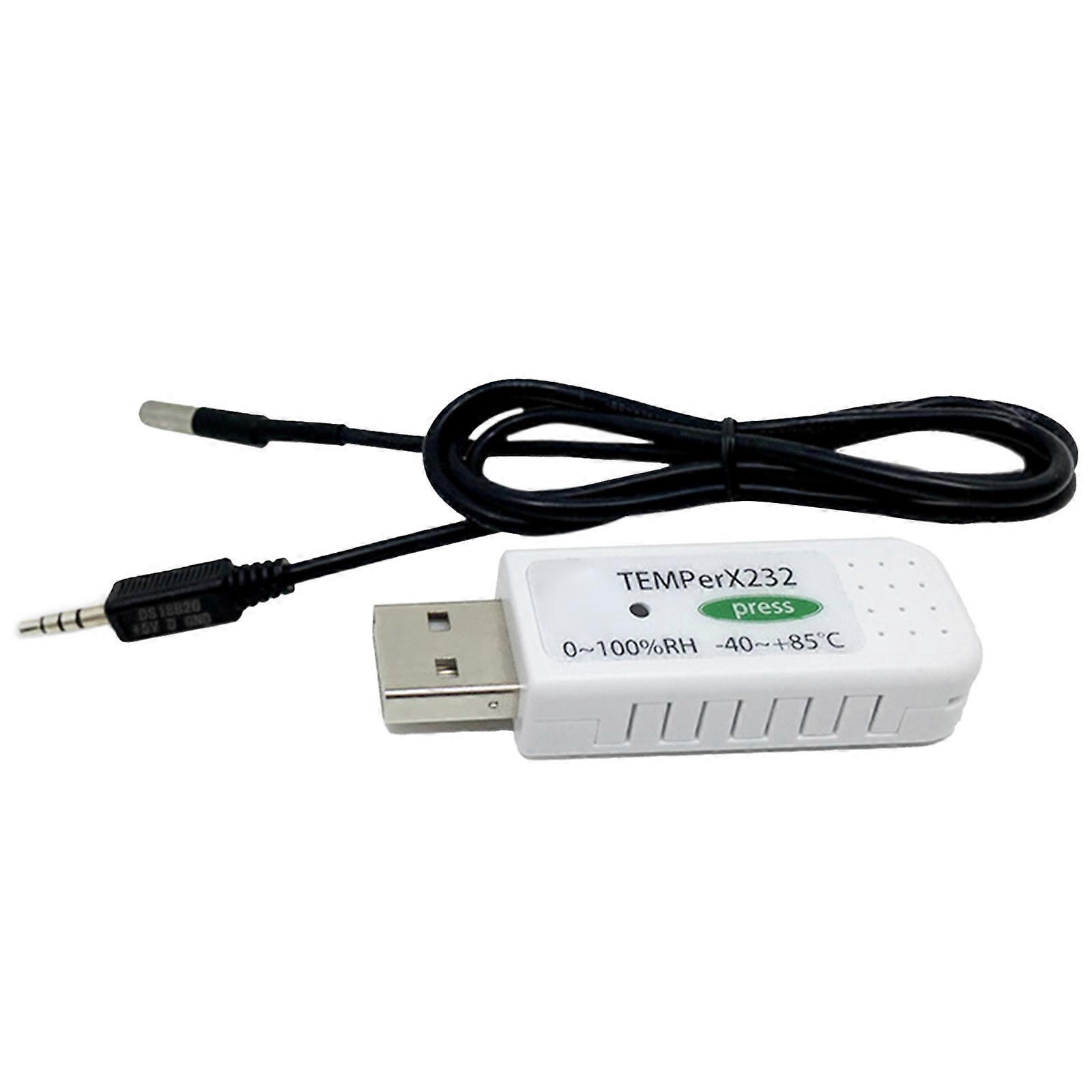 Ortam Higrometresiİkincil Geliştirme Veri Toplama Kaydedicilerini Destekleyin USB Sıcaklık Nem Ölçer