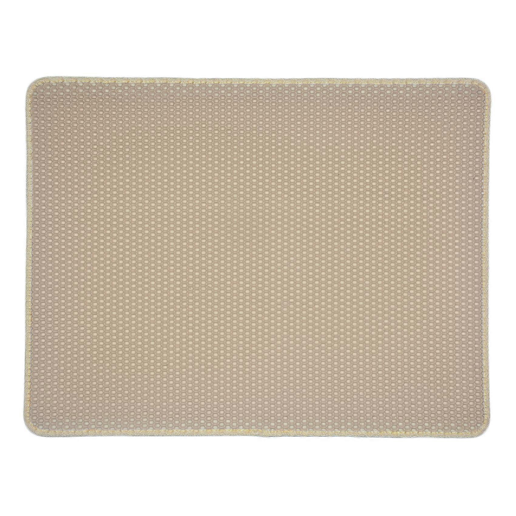 Waterproof Cat Litter Mat Pad Premium Double Cat Litter Box Trapper Mat Pad Large Honeycomb with Waterproof Base Layer EVA Foam Rubber