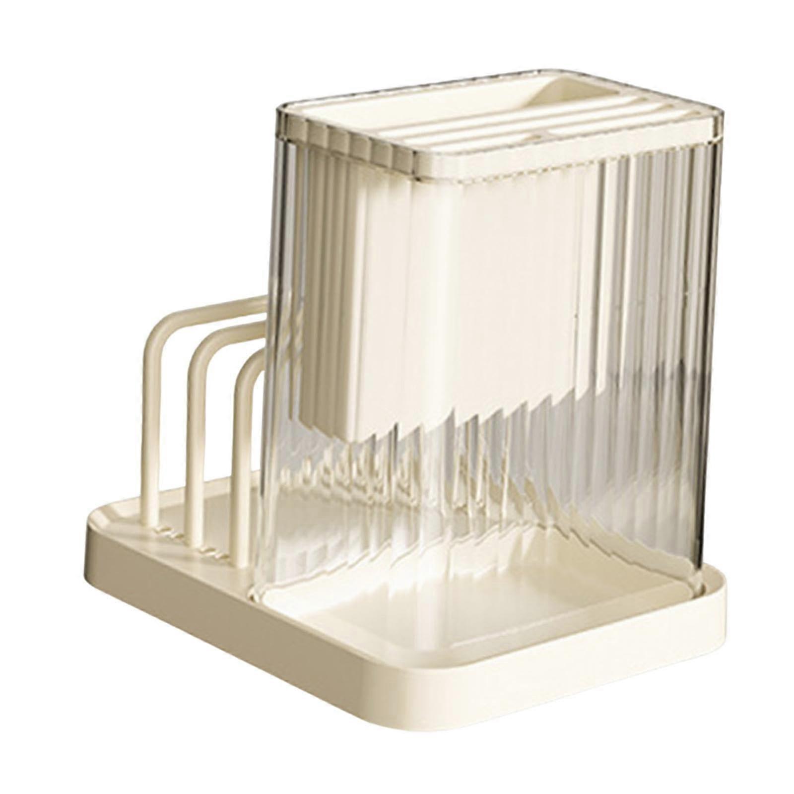 Multifunctional Cutting Boards Organizer for Cutlery, Chopsticks, Forks, Spoons - 20cm x 16cm x 19.5cm Storage Solution