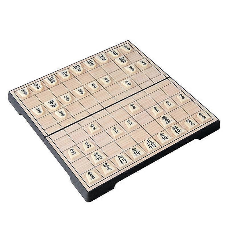 Japan Shogi Magnetic Chess Travel Foldable Japanese Chess Board Game