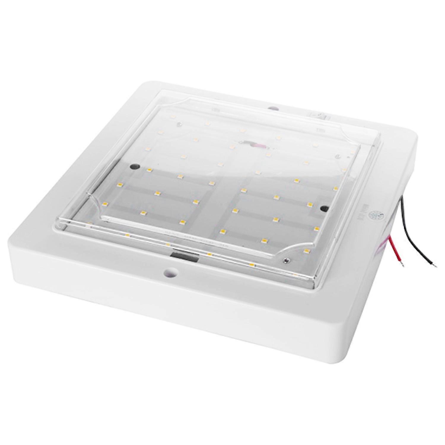 Car Caravan Rv Led Roof Ceiling Interior Lamp Dome Light Warm Light