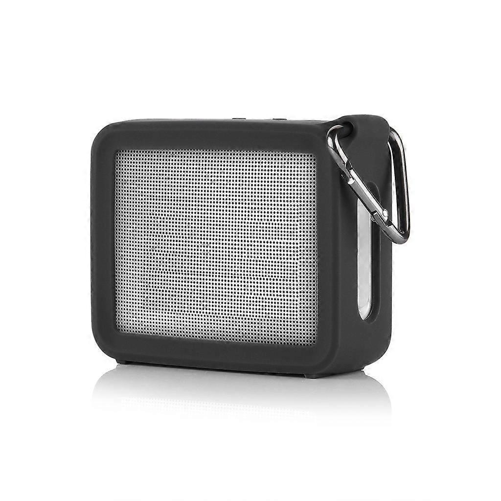 Colorful Dust-proof Silicone Deformable and Durable for Shell for-J-BL GO 2 GO2 Speaker Holder  black