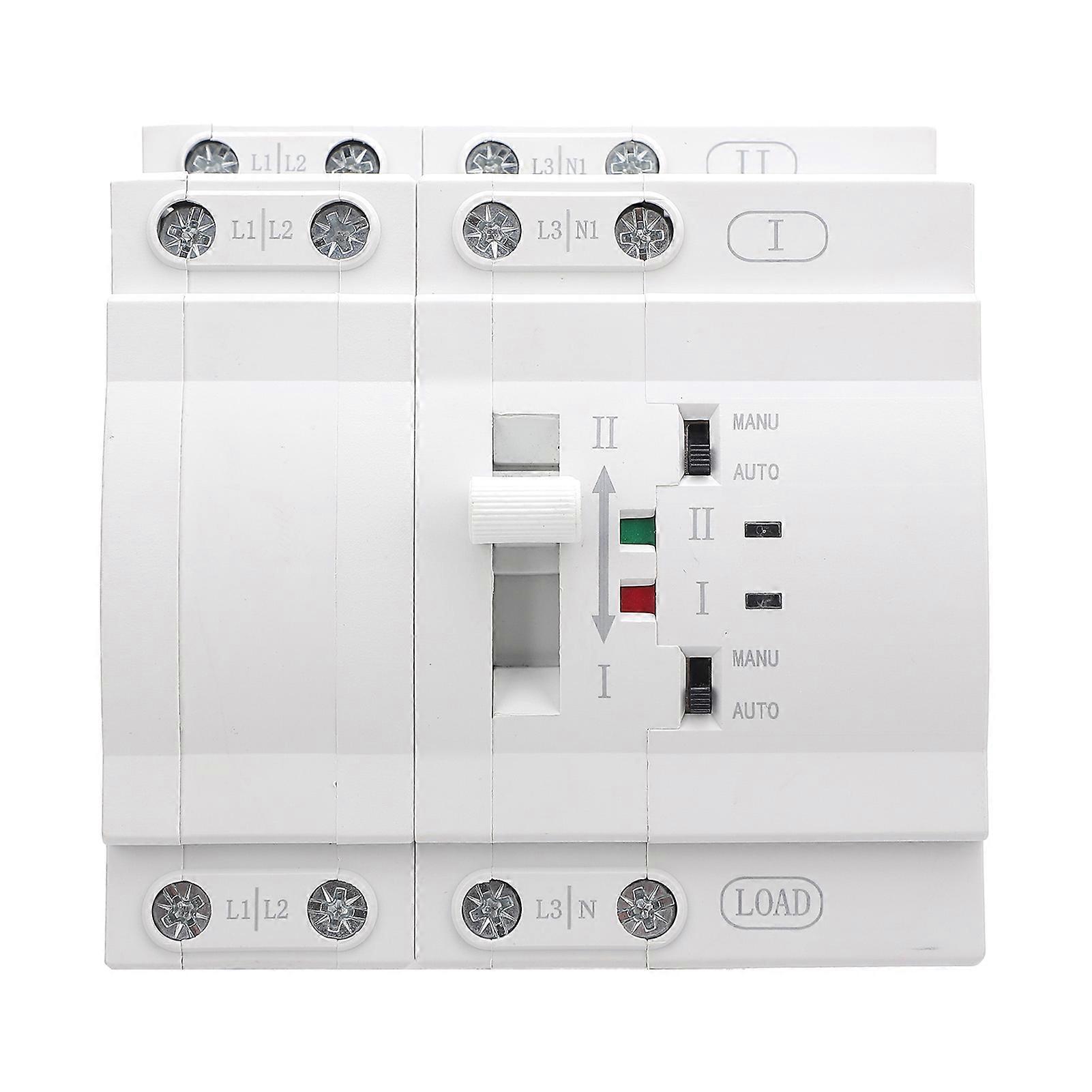 Power Automatic Transfer Switch 4P 63A Millisecond Level Fast Switching Generator Changeover Switch 220V