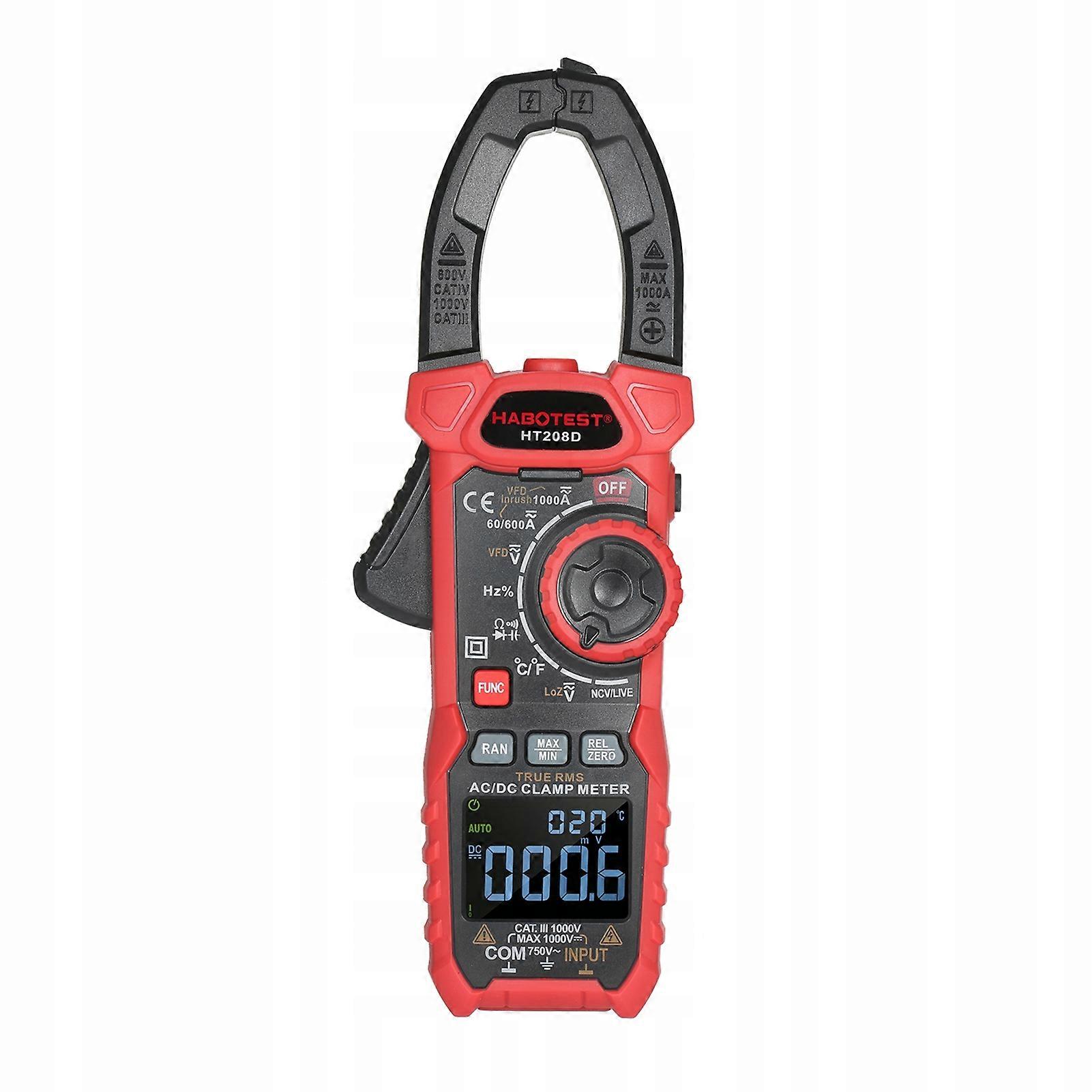 Digital Clamp Meter Habotest Ht208d Multimeter