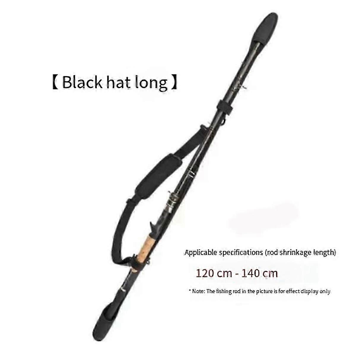 حقيبة تخزين قضيب الصيد ذات النمط الطويل ، حقيبة حماية قضيب الصيد ، مناسبة للصيد في الهواء الطلق.