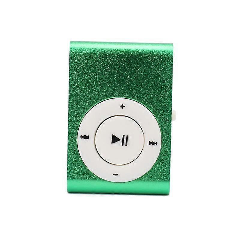 3.5mm Mini MP3 Player with Clip, Memory Card Support, No Display