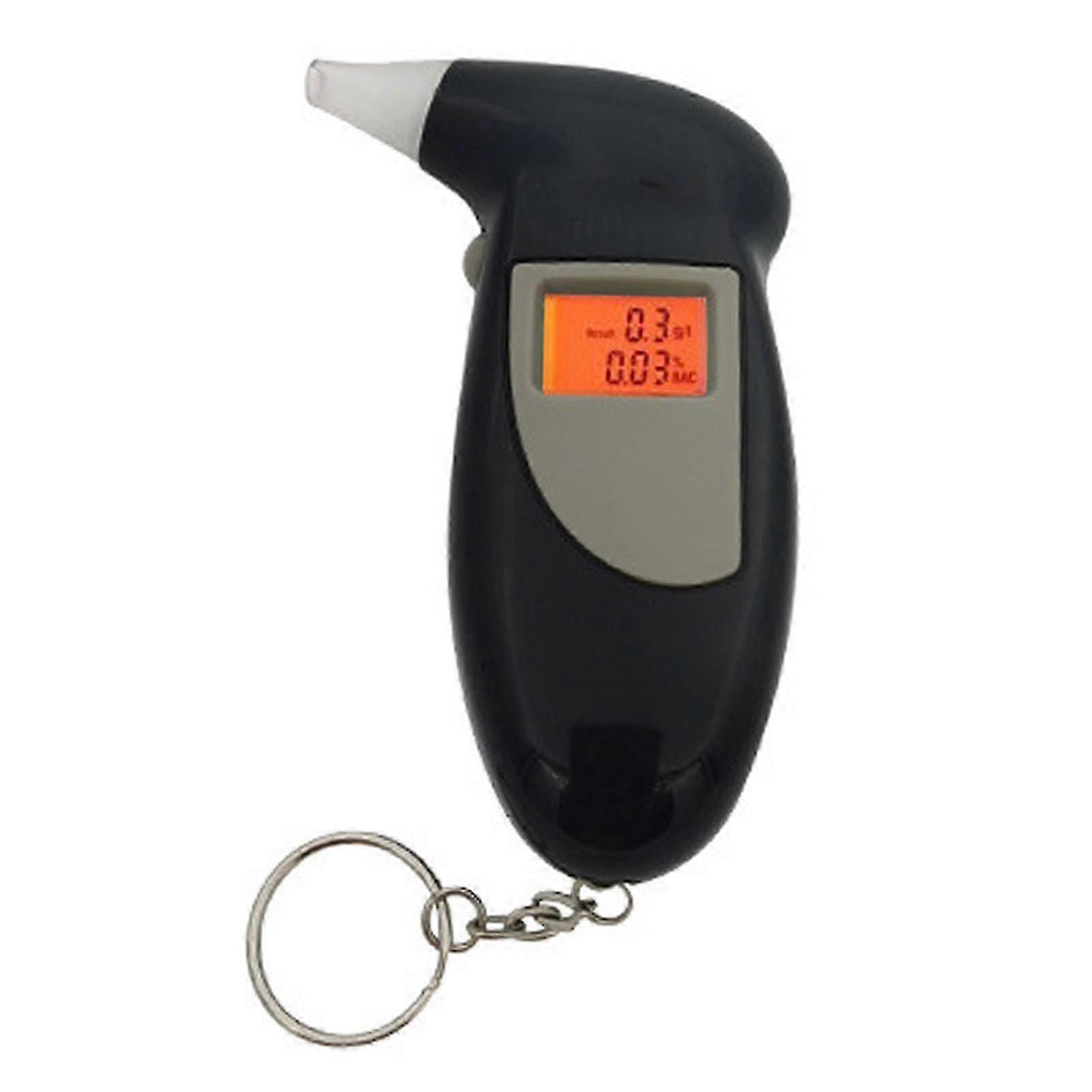 Portable Breath Alcohol Tester - High Accuracy Air Blowing Device with 5 Mouthpieces