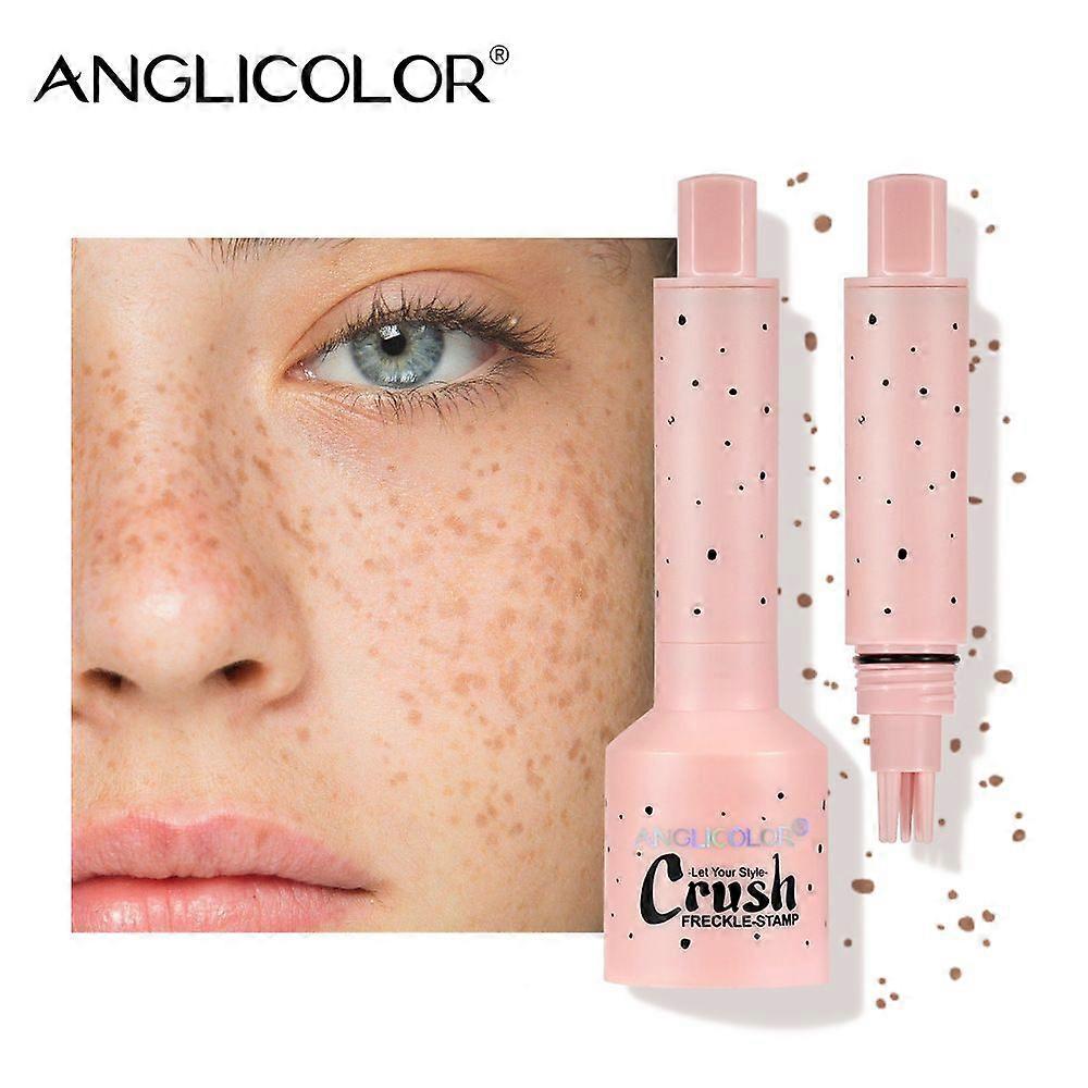 Fake Freckles Pen, Compact Waterproof Coloured Fake Freckles Pen, Gentle Portable Makeup Tool for Beginners, Enthusiasts and Professionals, Natural Lo