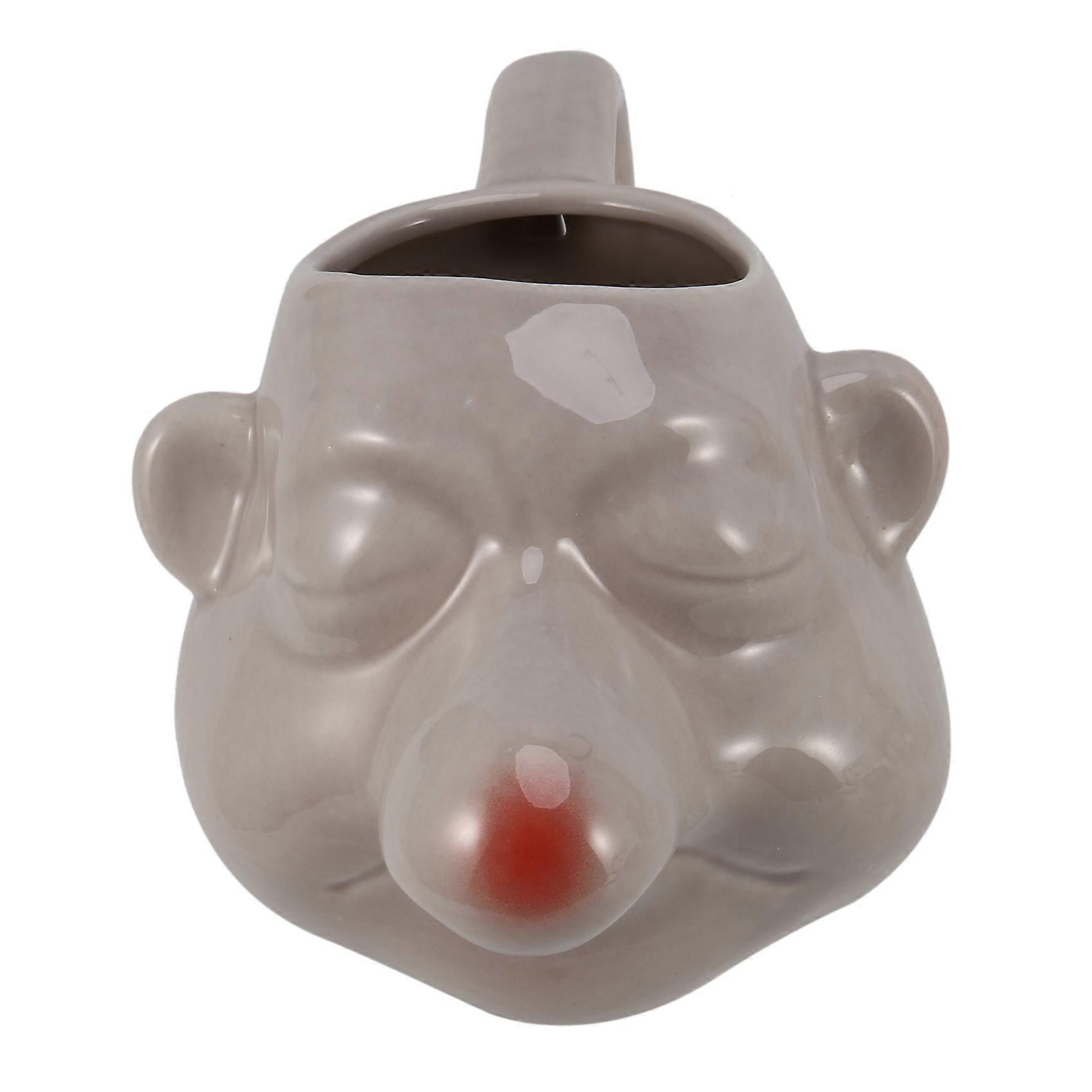 Cermic Big Nose Egg Divider Cartoon Egg Yolk Separators Handle Filter Baking Tool Egg Holder for Kit