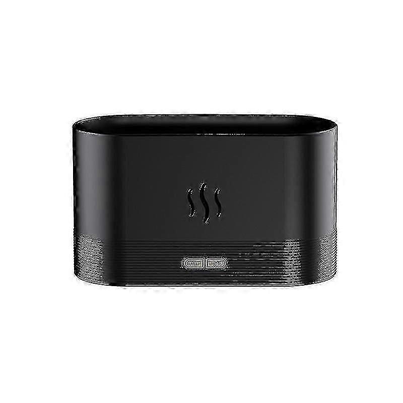 Diffusore di oli essenziali con luce notturna a fiamma, umidificatore atomizzante per aromaterapia silenziosa da 180 ml, Essen