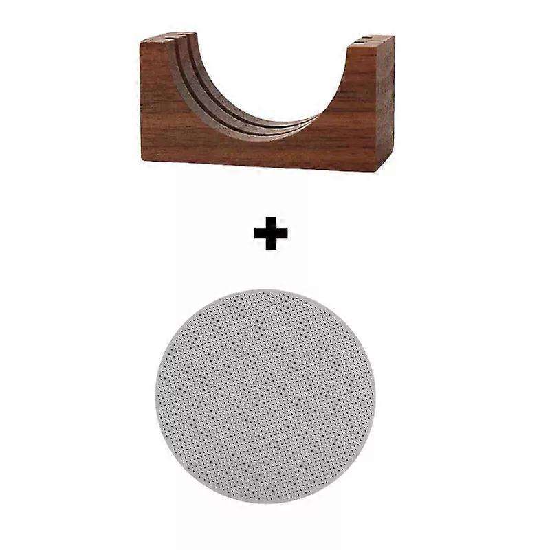 Ultra-thin 0.2mm Coffee Filter Mesh Espresso Puck Screen Reusable Portafilter Filter compatible for  Espresso Machine
