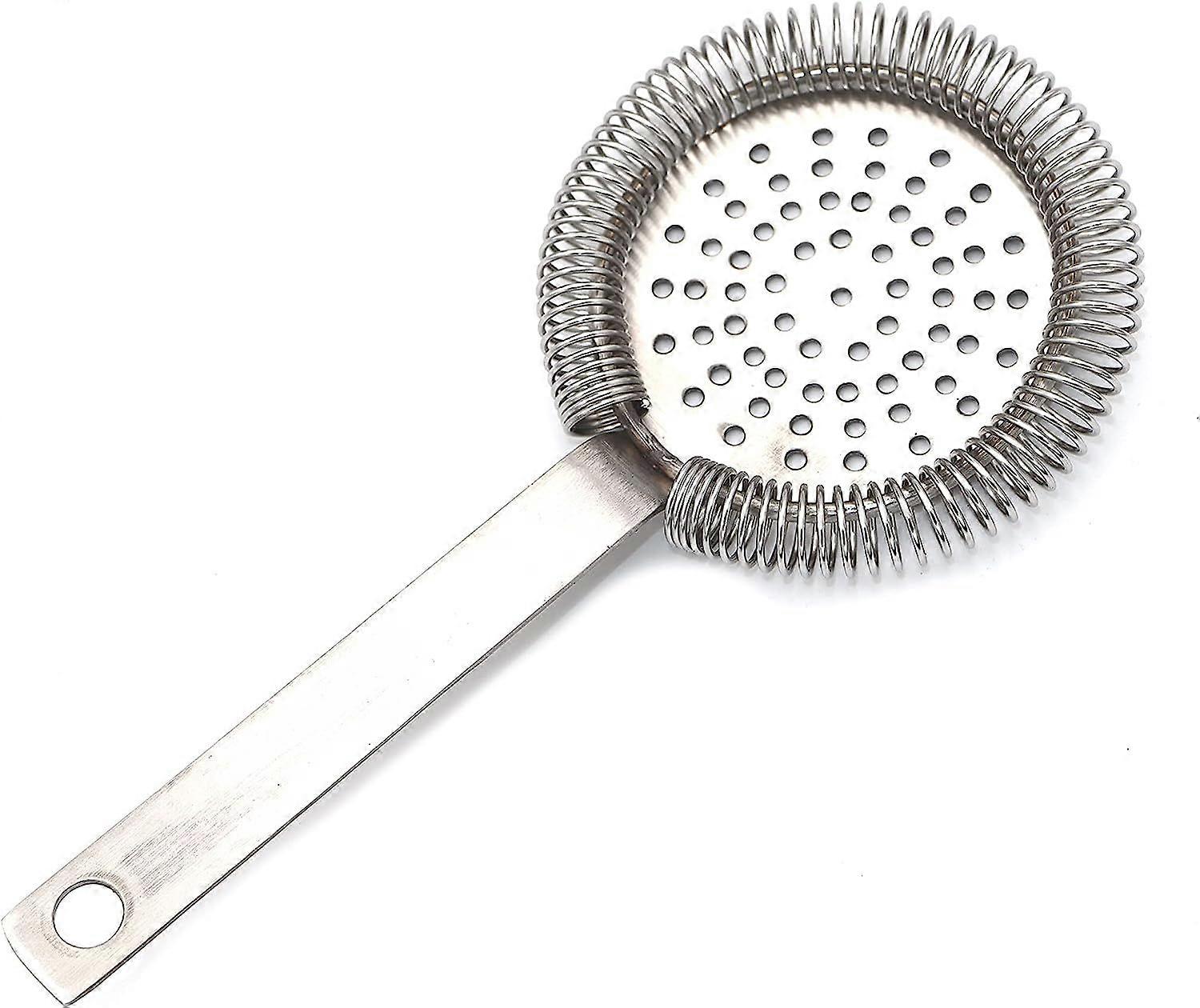Professional Cocktail Strainer Full Strapping Legless Stainless Steel Ice Filtration Mixology Barware