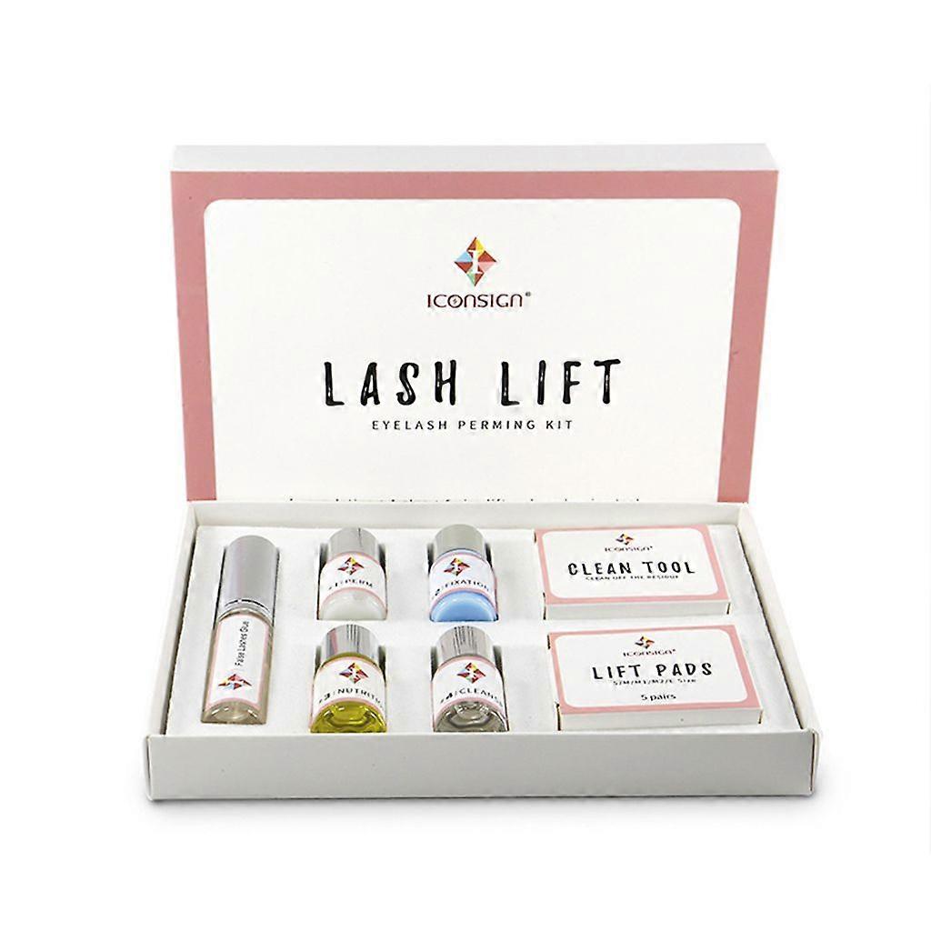 7pcs/set Curling Nutritious Eyelash Perm Kits Eye Lashes Lifting Tool Set for Sa