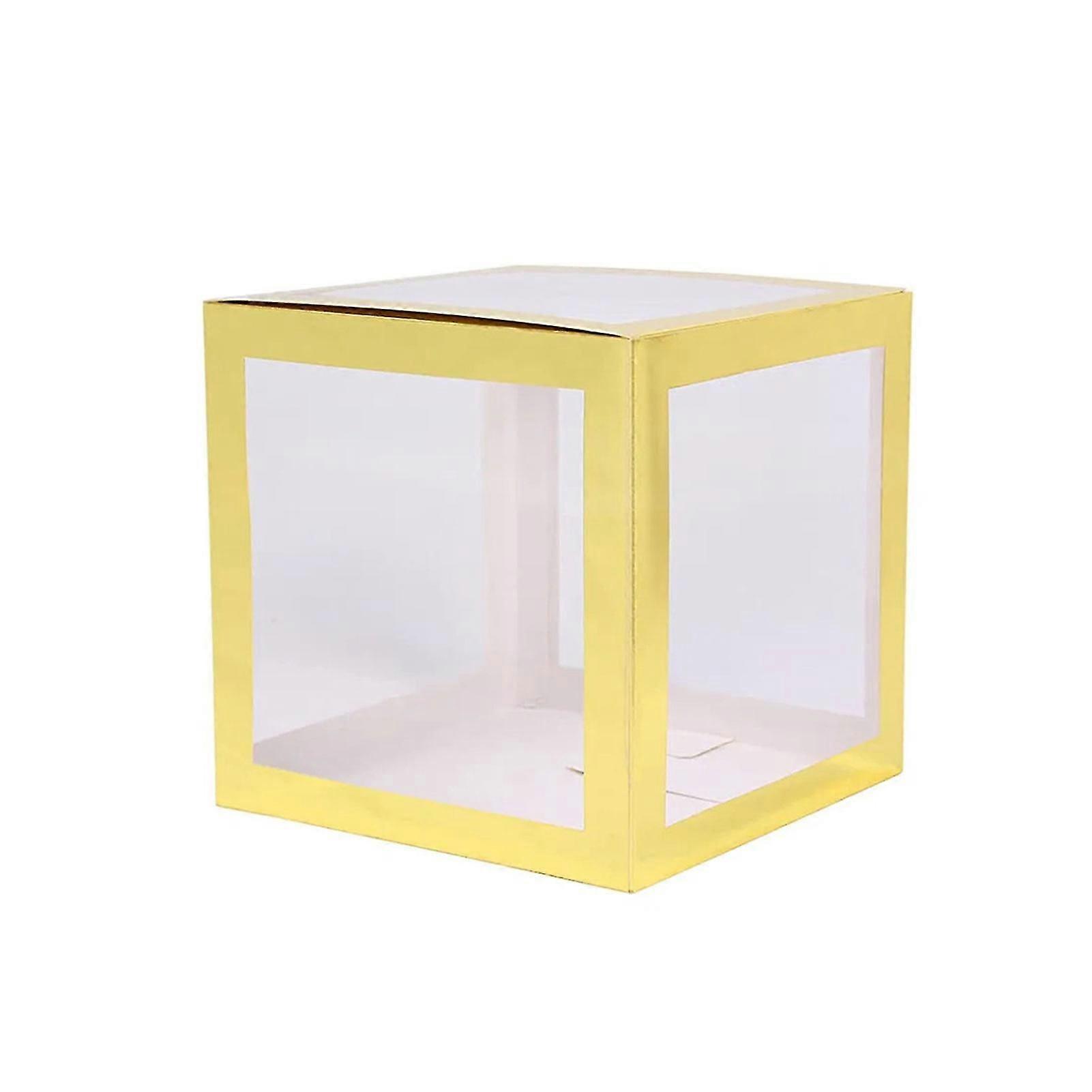 卒業パーティーバルーンボックス卒業パーティー用品のための正方形の透明なバルーンボックス