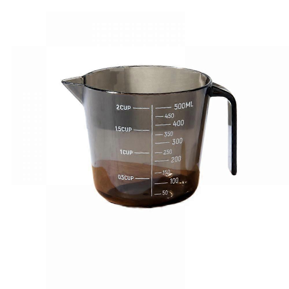 Kitchen Plastic Measuring Cup, Transparent Graduated Kitchen Measuring Cup 500ml, Kitchen Household Baking Measuring Tool Set