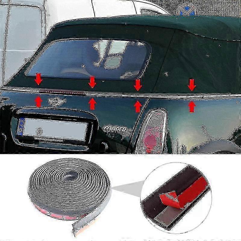 R52 Mini One Cooper S Convertible Rear Soft Top Roof Seal Kit για τα μοντέλα 2001-2006