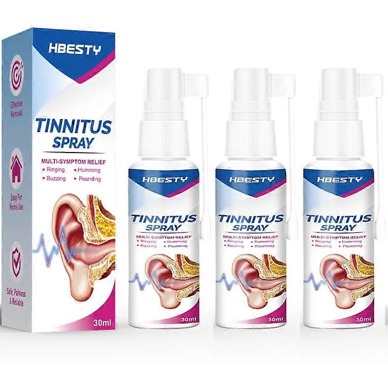 1-3db fülzúgás spray fülcsengő enyhítő fülcseppek hallás 30ml
