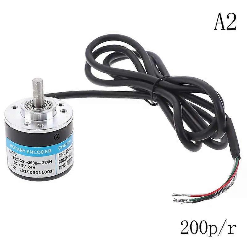 100/200/360/400/500/600P/R Photoelectric Incremental Rotary Encoder 5V-24V