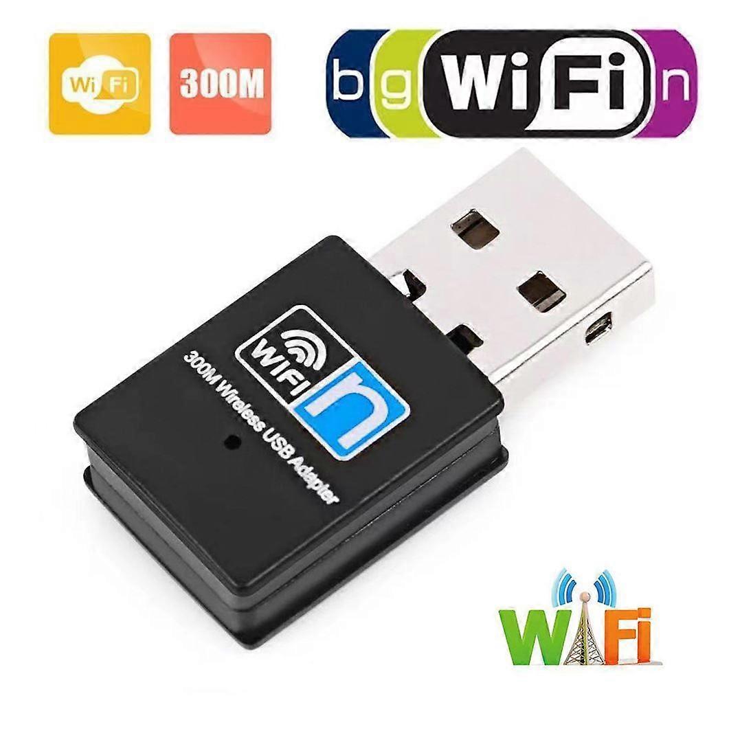 300Mbps Mini USB Wireless Wifi Adapter Wi Fi Network LAN Card 802.11b/g/n RTL8188 Adaptor Network Card