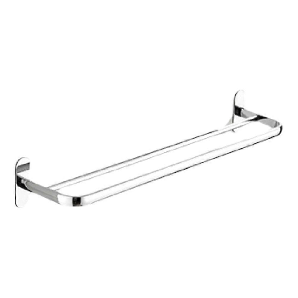 Double Bath Towel Bar, Elegant Arc Edge Design Fast Drying Space-Saving Towel Rack For Bathroom And Kitchen, Easy Install On Various Surfaces (2-5