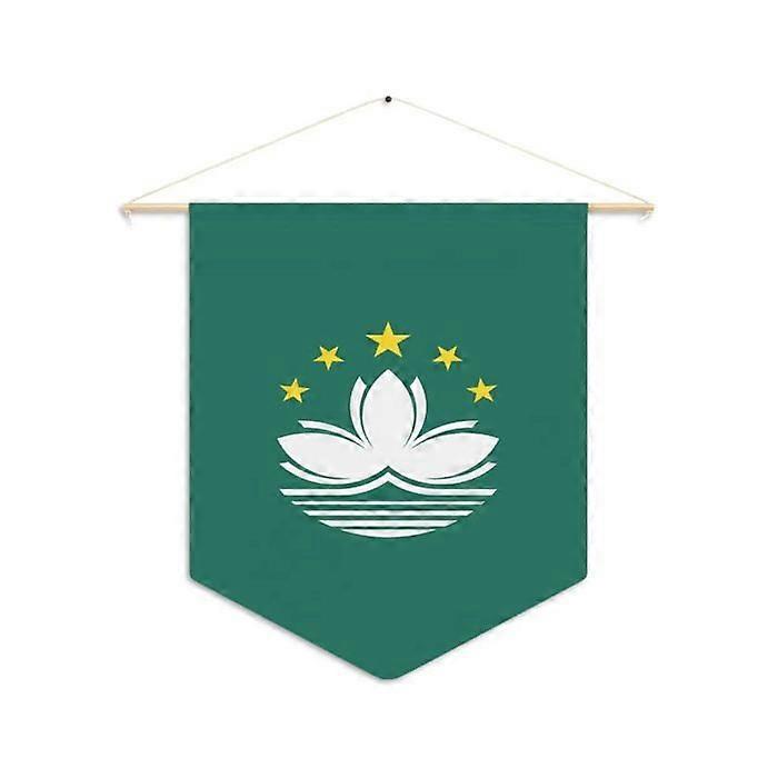 Flag - Macao - 30 x 45 cm - Polyester - Double-sided print - Accessories included