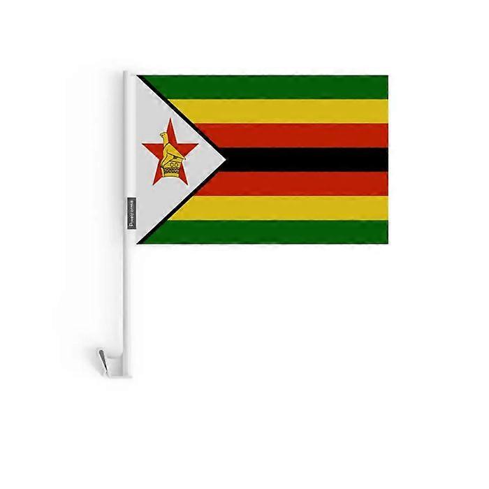 Flag - Multicolored - Zimbabwe - 14 x 21 cm - 20 pieces - Polyester