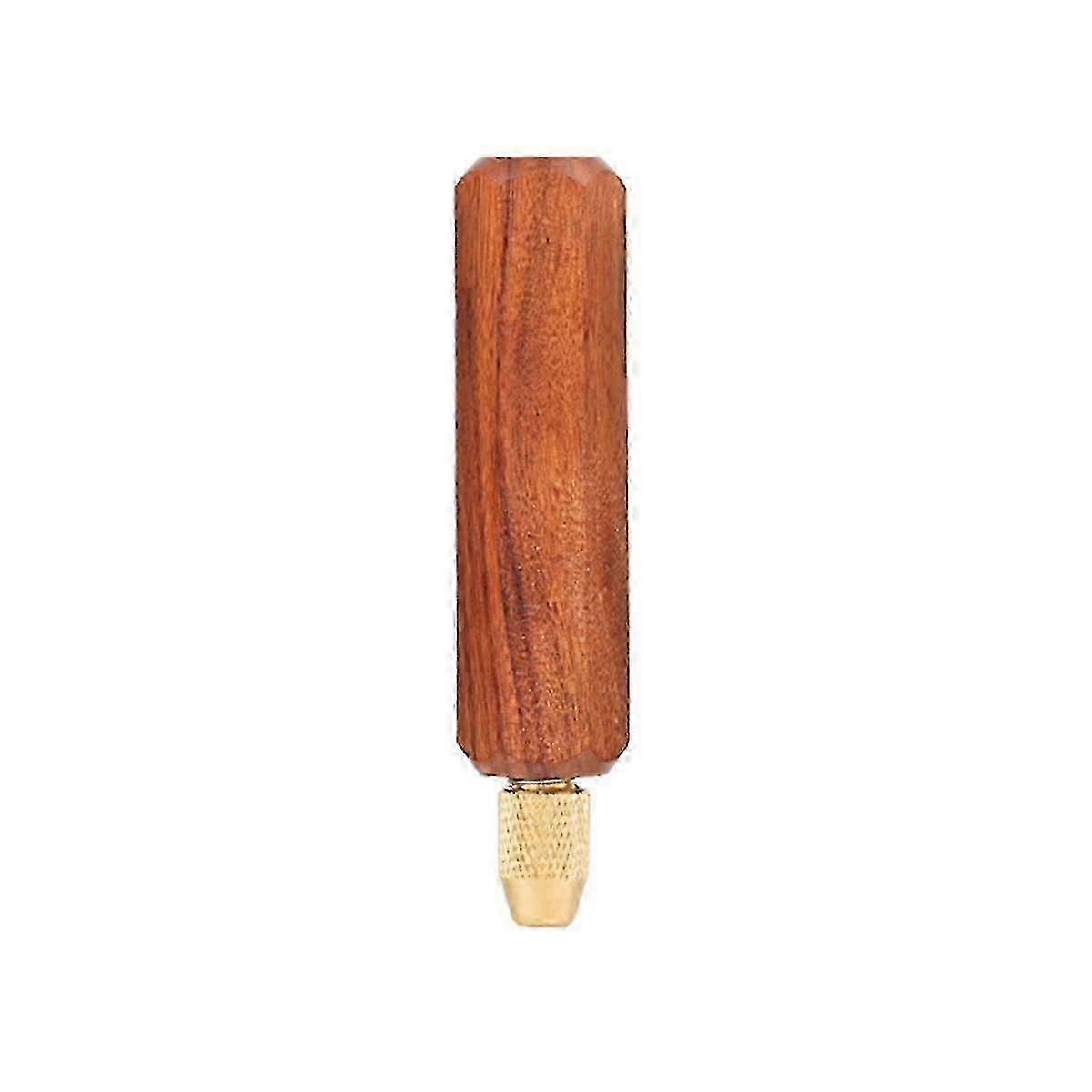 Solid Wooden Handle Acid Branch Wood Handle Titanium Plated Diamond File Small File Handle Woodwork