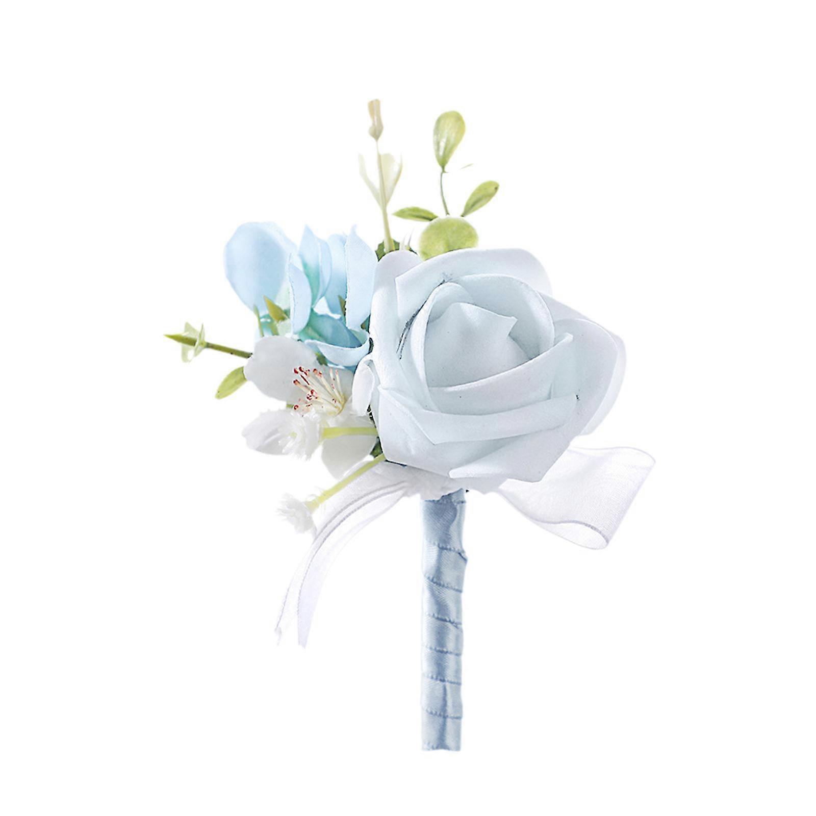 Boutonniere Corsage Practical Elegant Artificial Flower for Bridesmaid Groomsmen