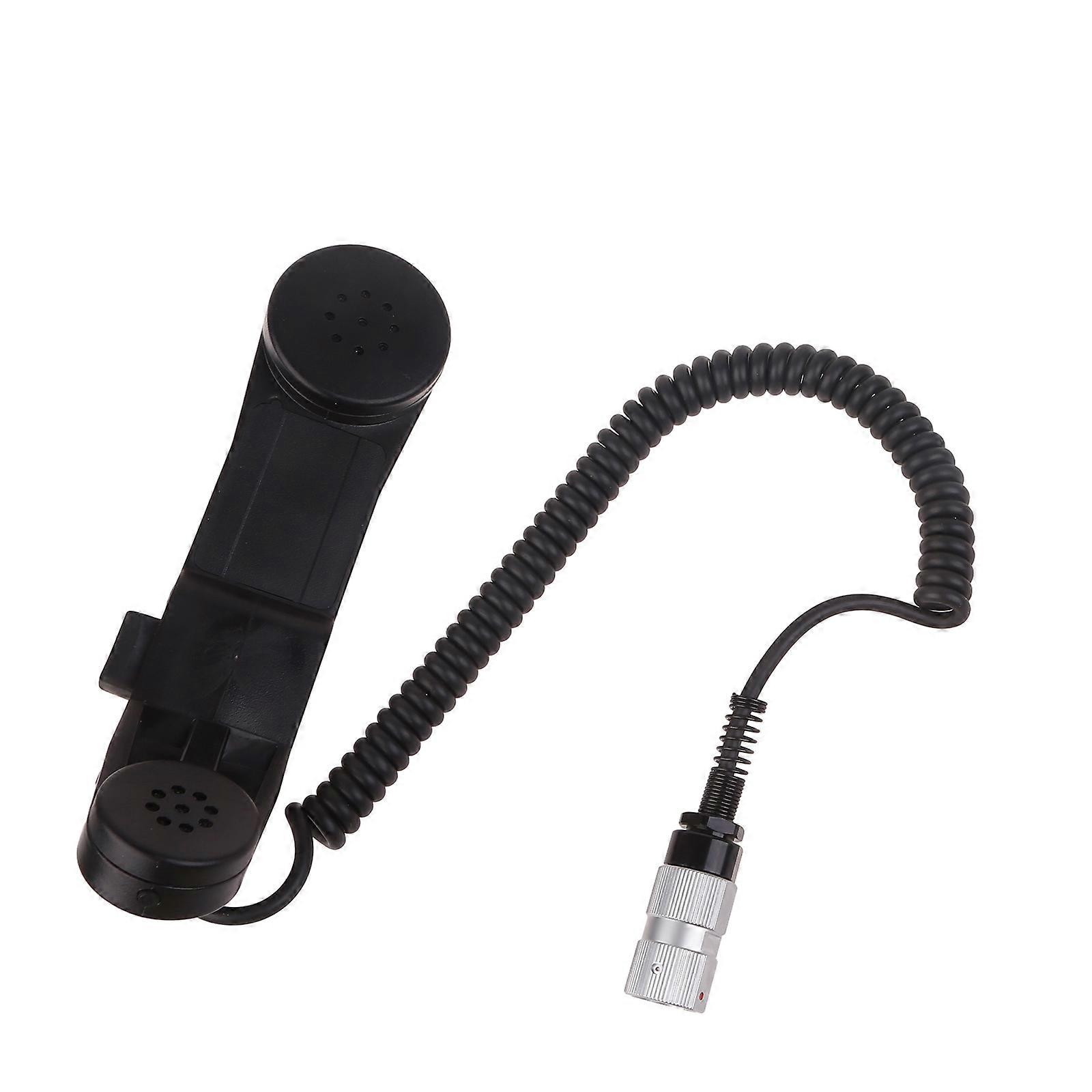 Microphone Handheld Speaker Mic Compatible For AN/PRC152 AN/PRC148 Walkie Talkie Two Way Radio H250 6pin Phone Handset