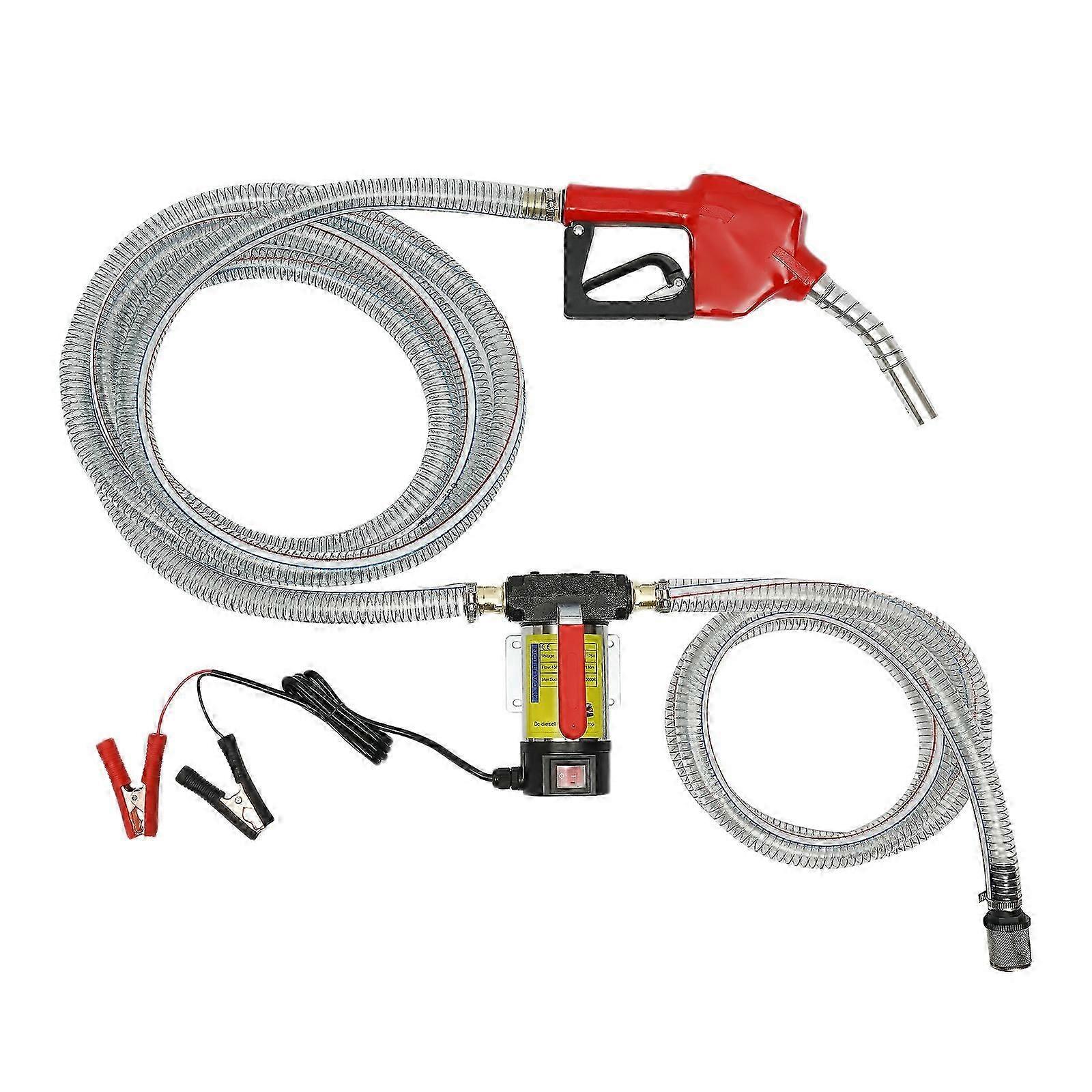 175W 12V 45L/min Universal Self-Suction Diesel Pump Suction Pump Kit