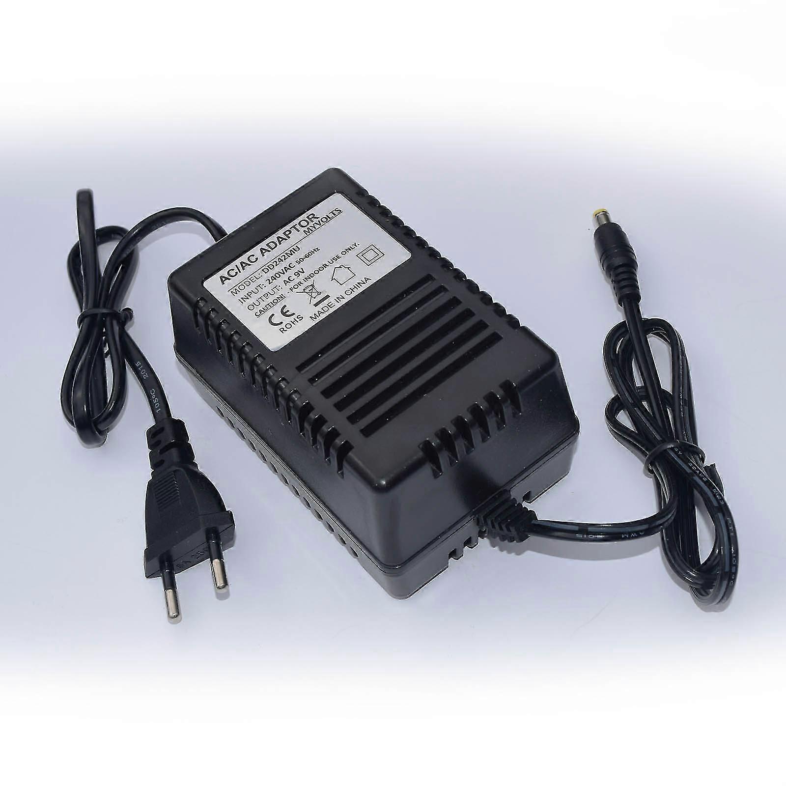 9V replacement power supply compatible with Alesis D4 Drum module