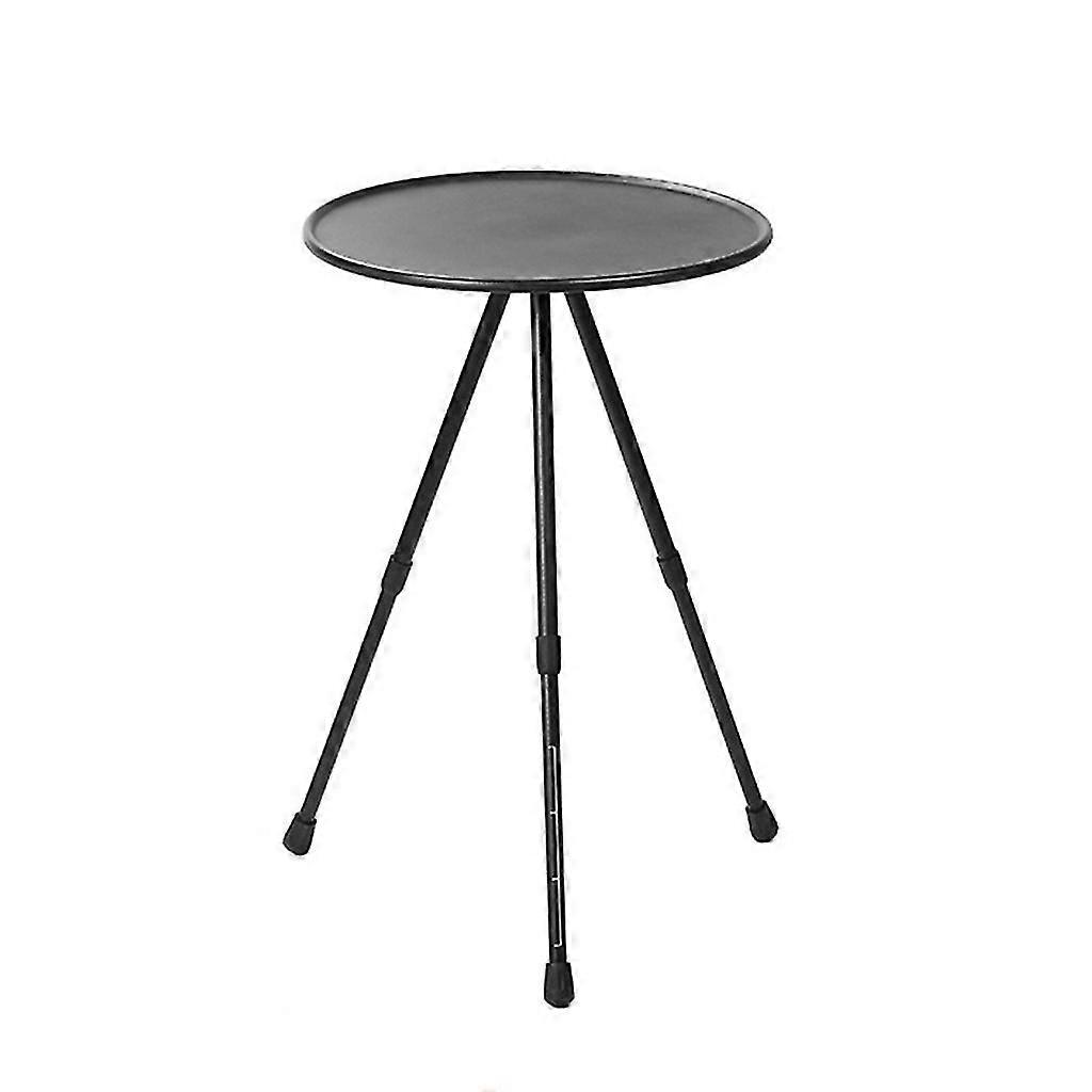 Three-legged Dining Table Outdoor Camping Table Telescopic Folding Round Table