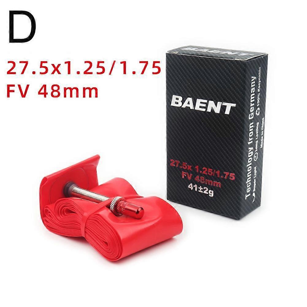Ultra Light TPU Bicycle Inner Tube Leak Proof Durable Multiple Sizes High Temp Resistance Lightweight Aluminum Alloy Valve