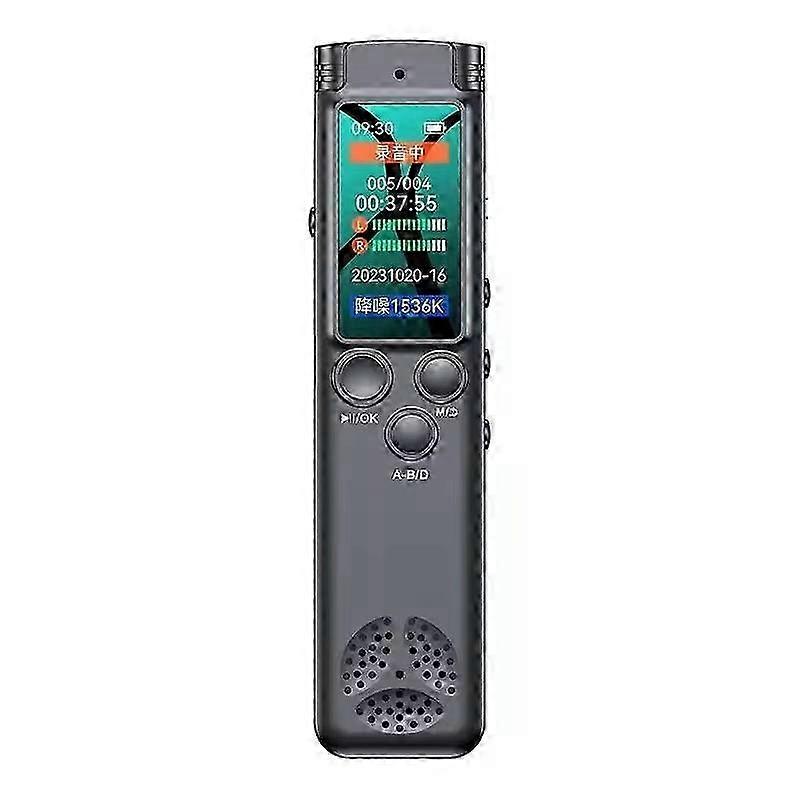 2025 H22 Smart Color Screen Noise Reduction Voice Recorder 8 GB
