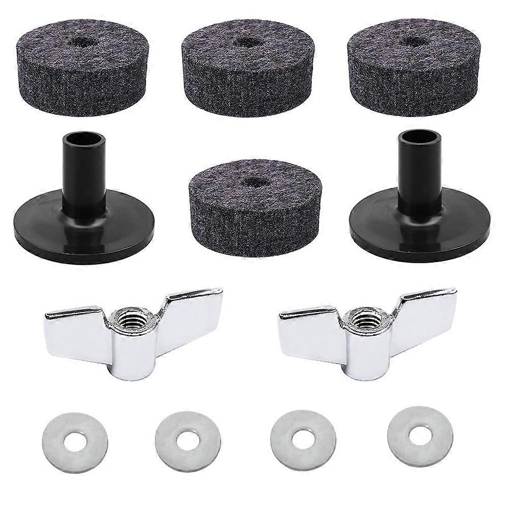 Cymbal Felts Combined Fasteners for Professional Drumming Experience