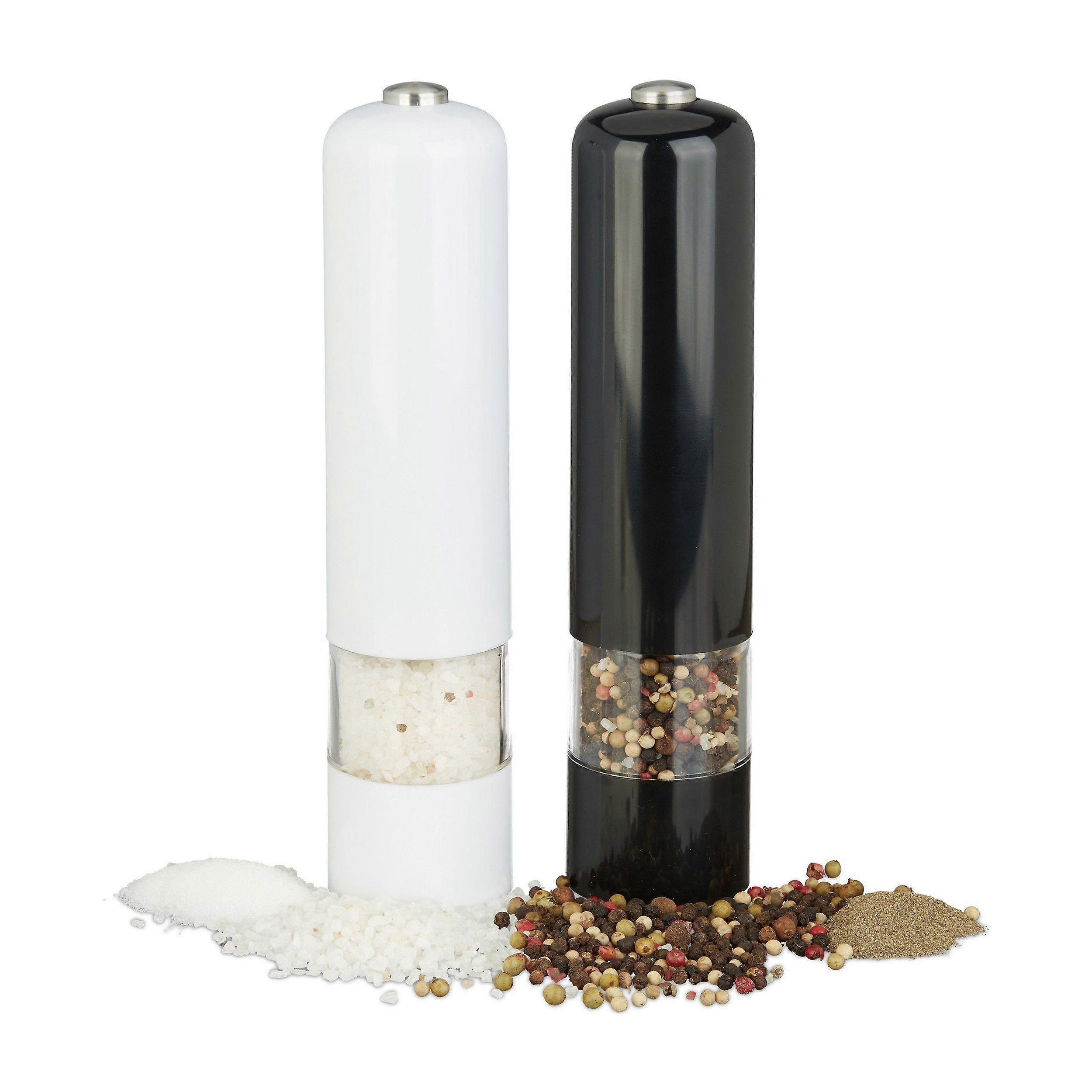 2-piece electric pepper mill, pepper grinder