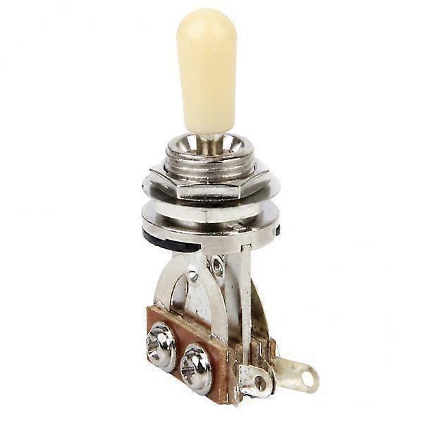 4- Toggle Switch for Electric Guitar - Silver W/ Tip