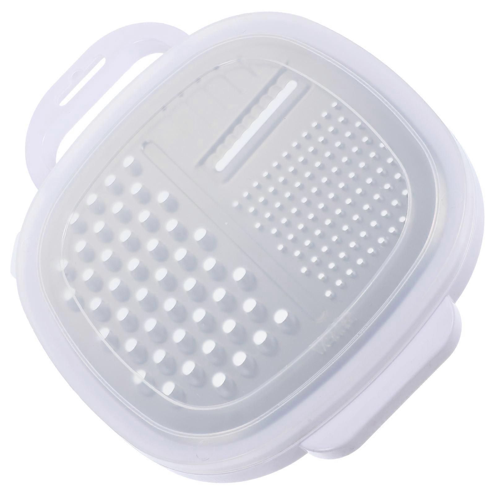 Versatile Stainless Steel Tool, Perfect for Grating and Slicing Vegetables