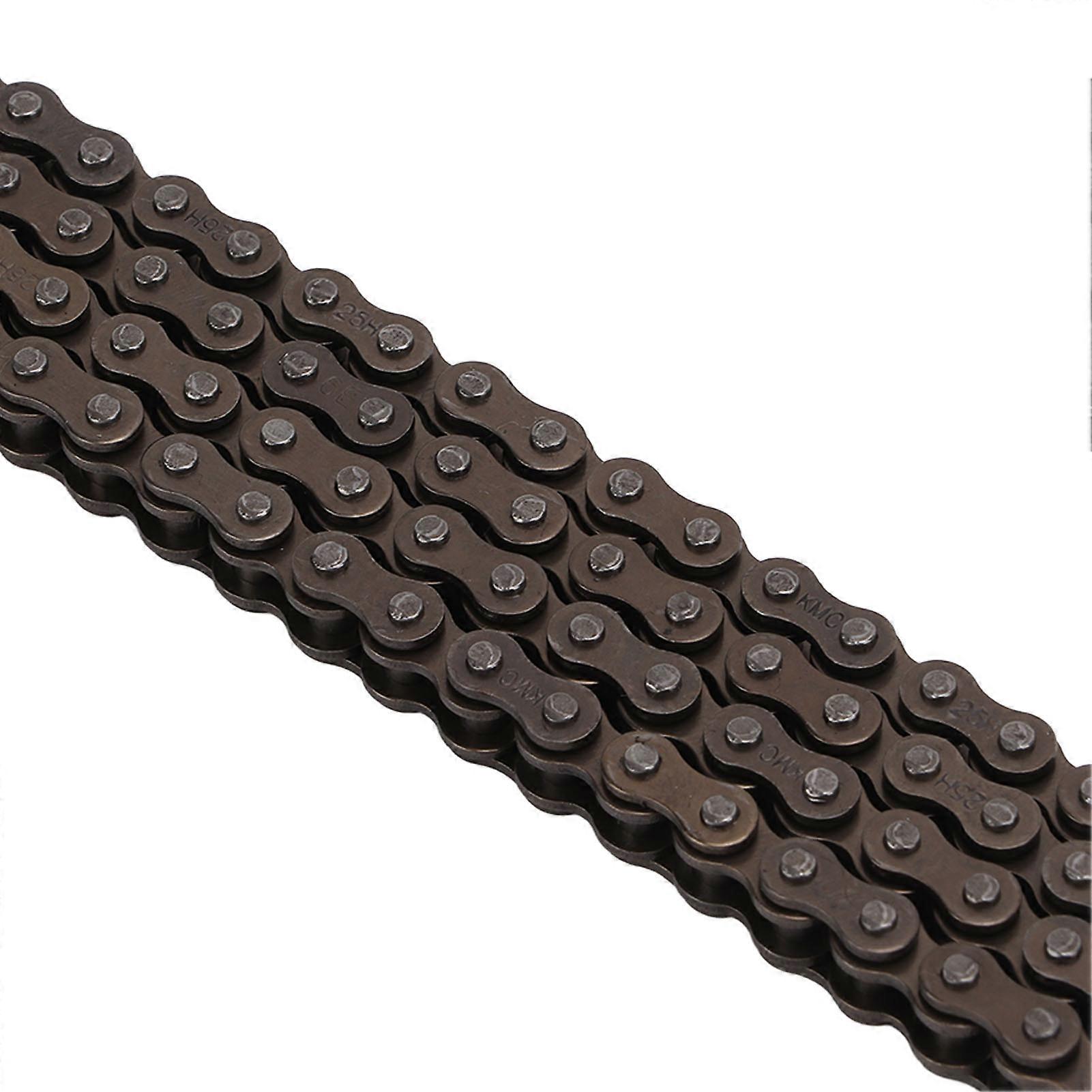 バイクチェーン25H138リンク金属合金高強度ユニバーサル47cc 49cc ATVポケットミニダートバイク用