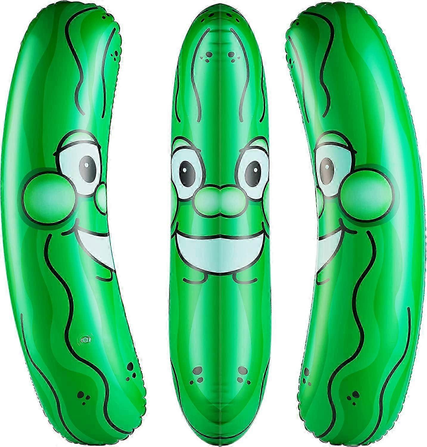 Giant Inflatable Pickle-(Pack of 3) 36-Inch-Tall Funny Pickles, Durable Balloon 2025